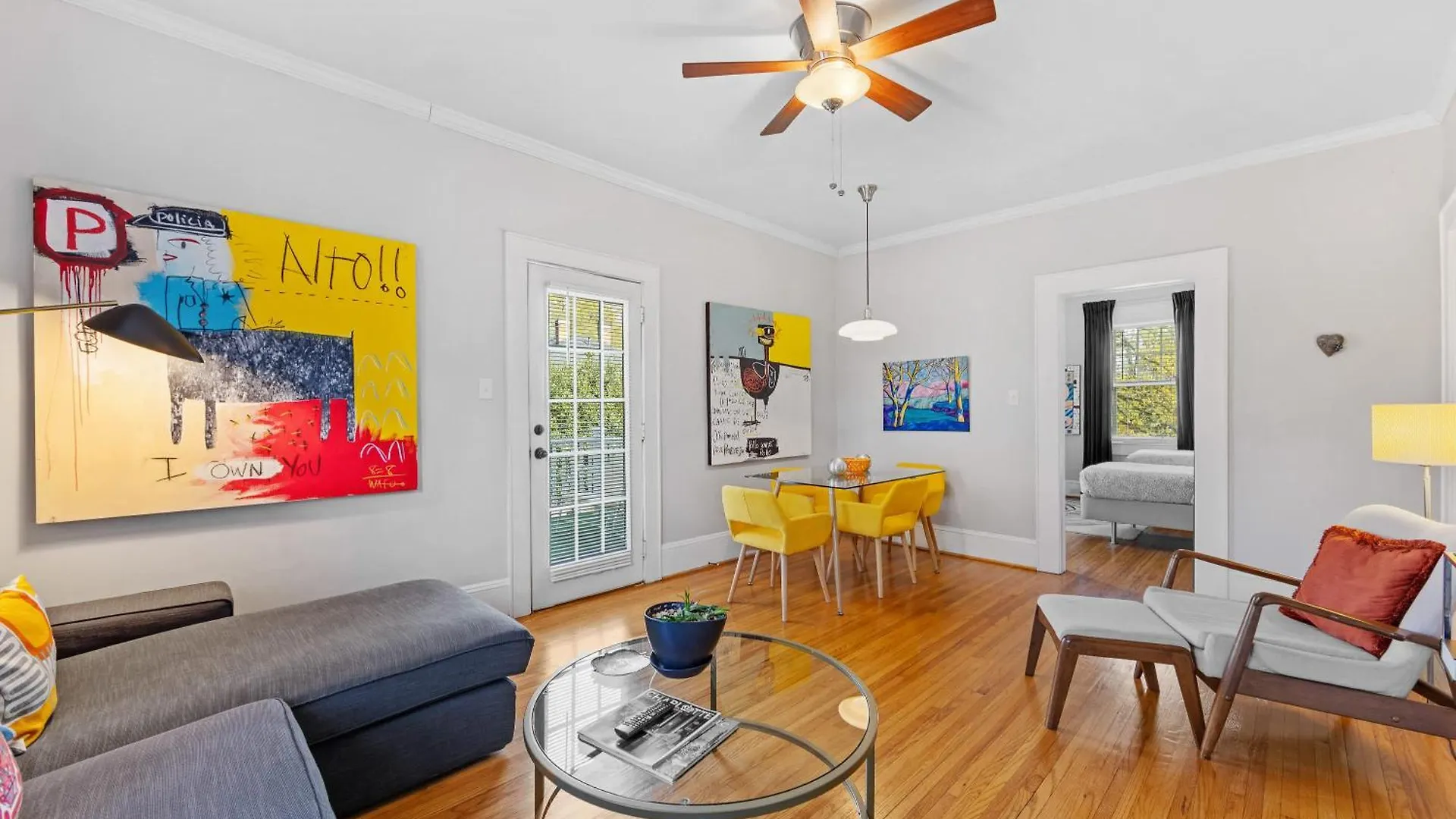 Bright And Restful 2Br Near Uptown With Balcony Villa Charlotte Holiday home